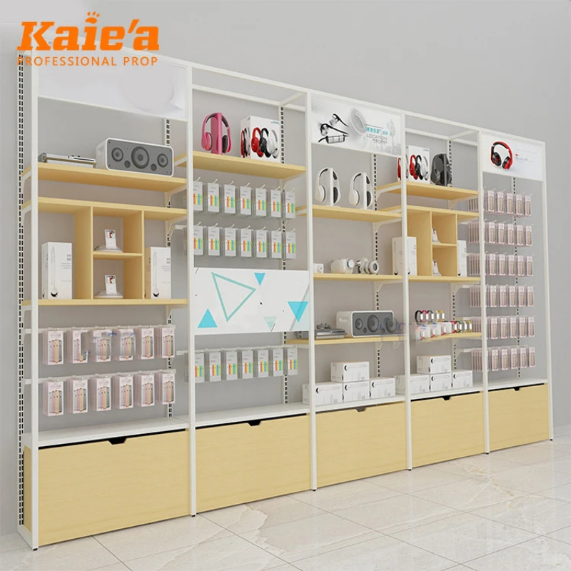 Phone Accessories Rack Display - حوامل عرض سماعات الرأس المخصصة حسب