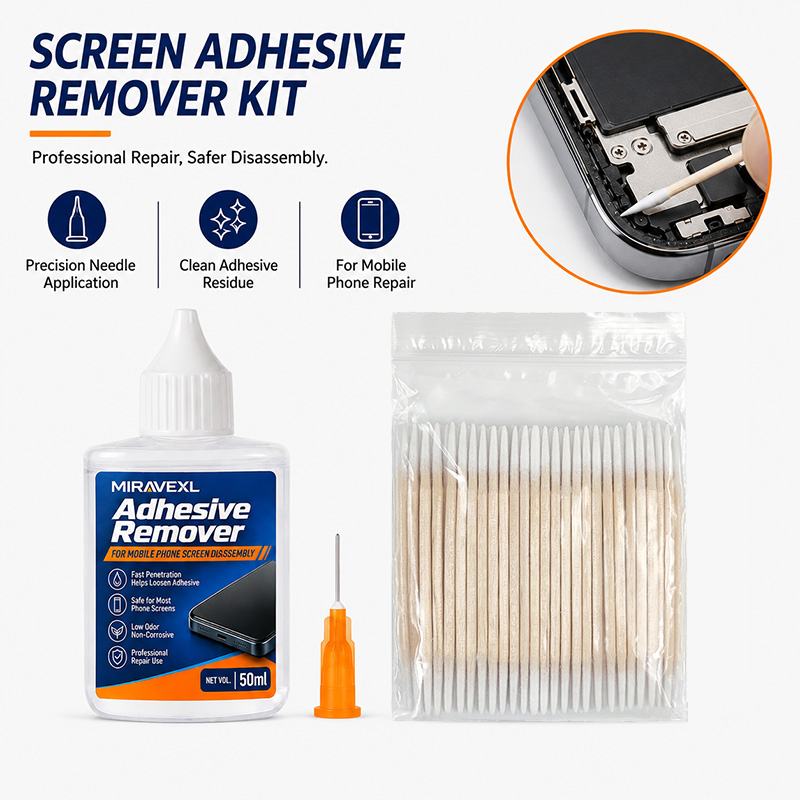 Phone Repair Kit - مجموعة إزالة لاصق الإسفنج الحراري لإطار