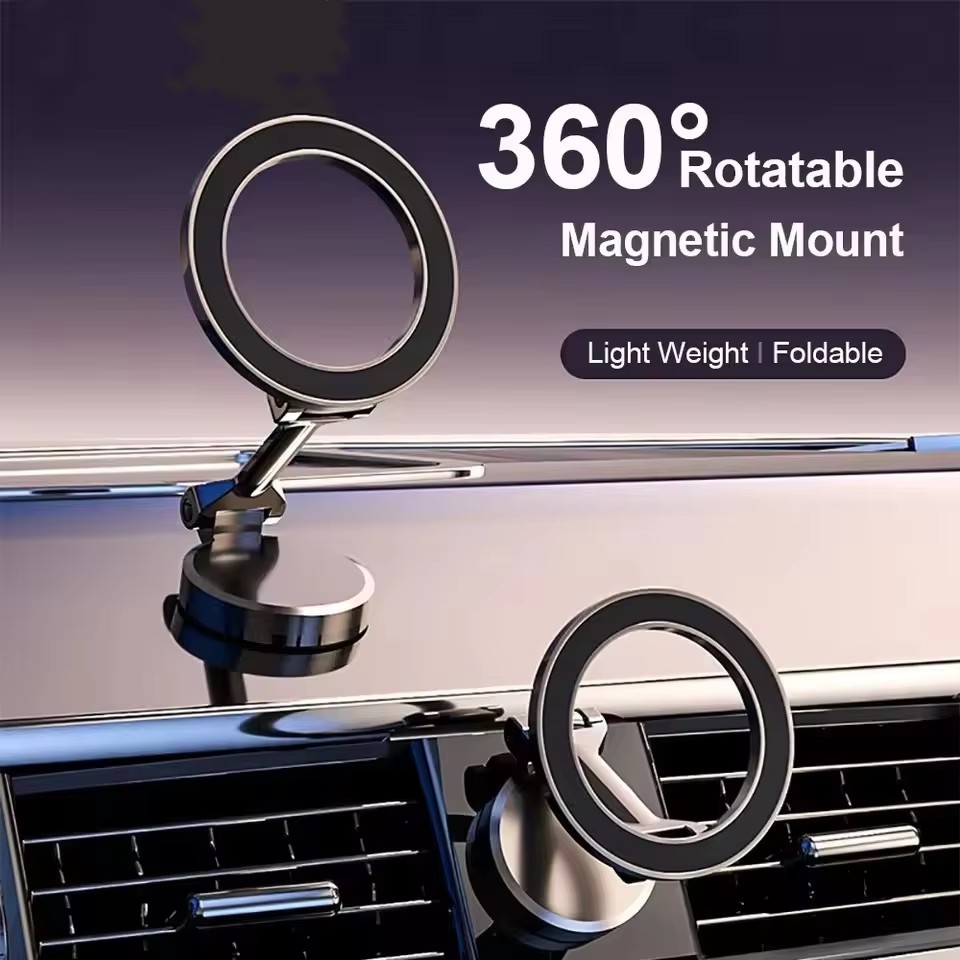 Car Mount Phone - حامل هاتف محمول مغناطيسي قابل للطي