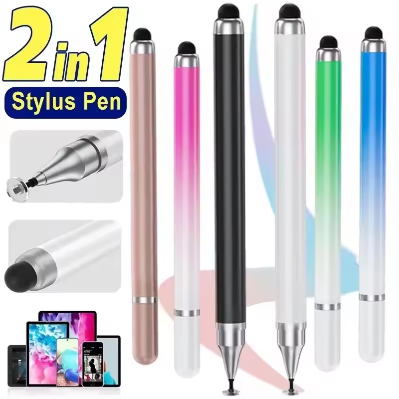 Phone Accessories And Electronics - قلم ستايلس عالمي 2 في 1