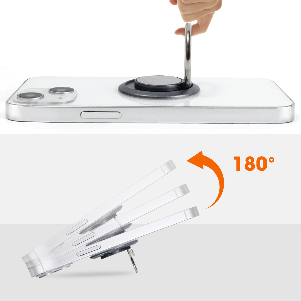 حامل هاتف دوار 360 درجة مع حلق - مراجعة Car Mount Phone وسعره