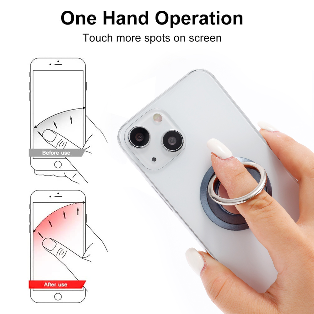 حامل هاتف دوار 360 درجة مع حلق - مراجعة Car Mount Phone وسعره