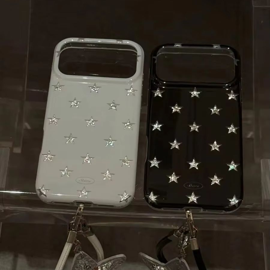 غطاء هاتف كوري بتصميم ليزر نجم - مراجعة Y2K Phone Accessories وسعره