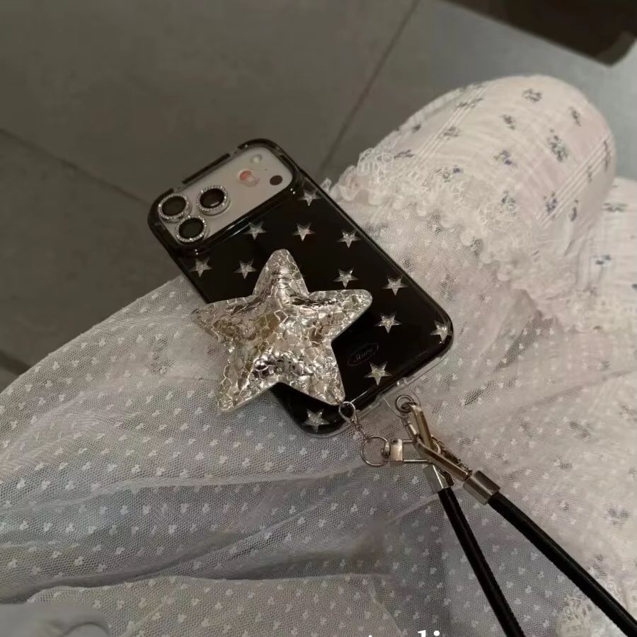 غطاء هاتف كوري بتصميم ليزر نجم - مراجعة Y2K Phone Accessories وسعره
