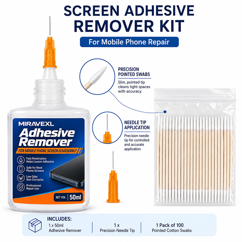 مجموعة إزالة لاصق الإسفنج الحر - مراجعة Phone Repair Kit وسعره
