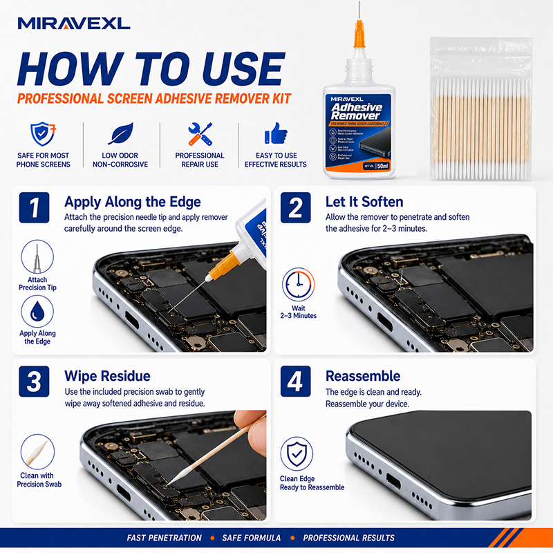 مجموعة إزالة لاصق الإسفنج الحر - مراجعة Phone Repair Kit وسعره