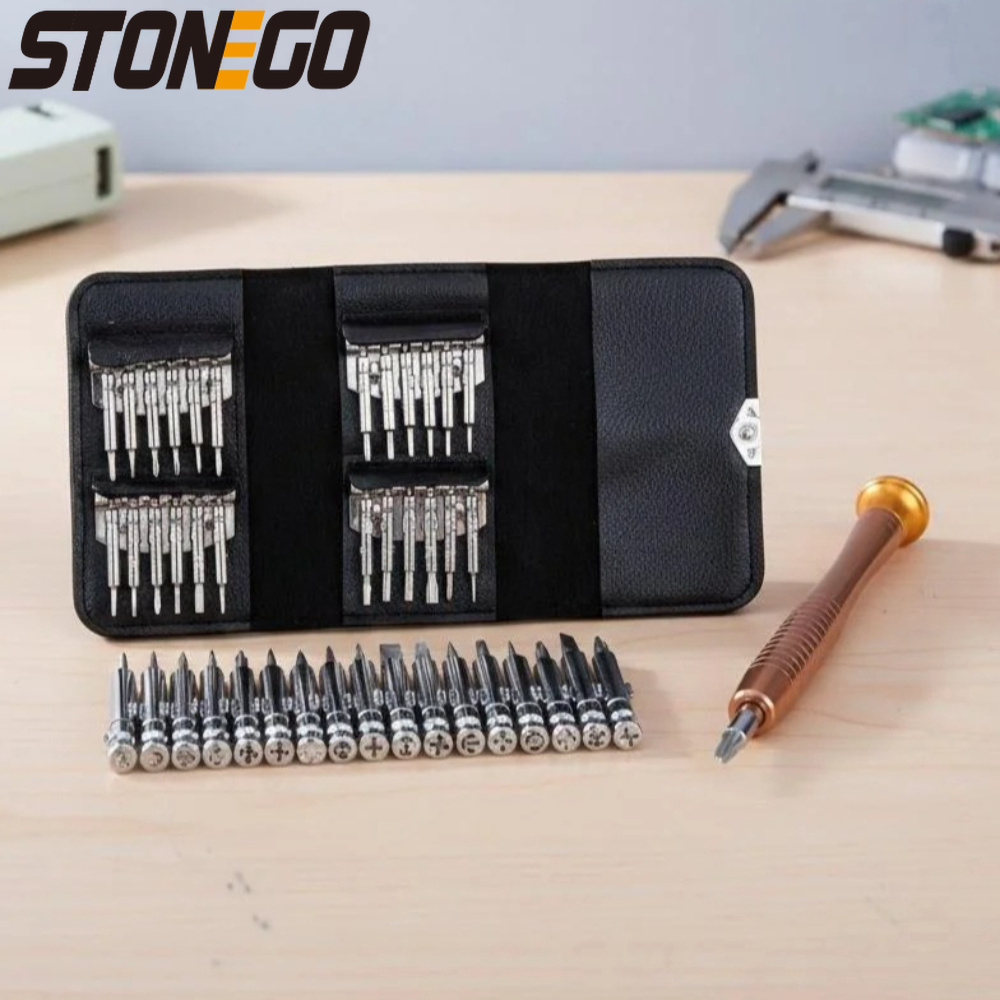 طقم مفكات دقيقة محمول 25 في 1  - مراجعة Phone Repair Kit وسعره