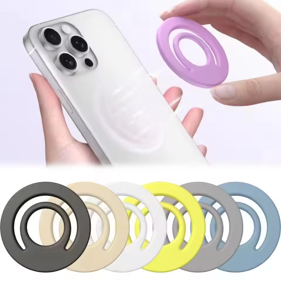 المغناطيسي سيليكون حامل البنصر - مراجعة Phone Accessories Crochet وسعره
