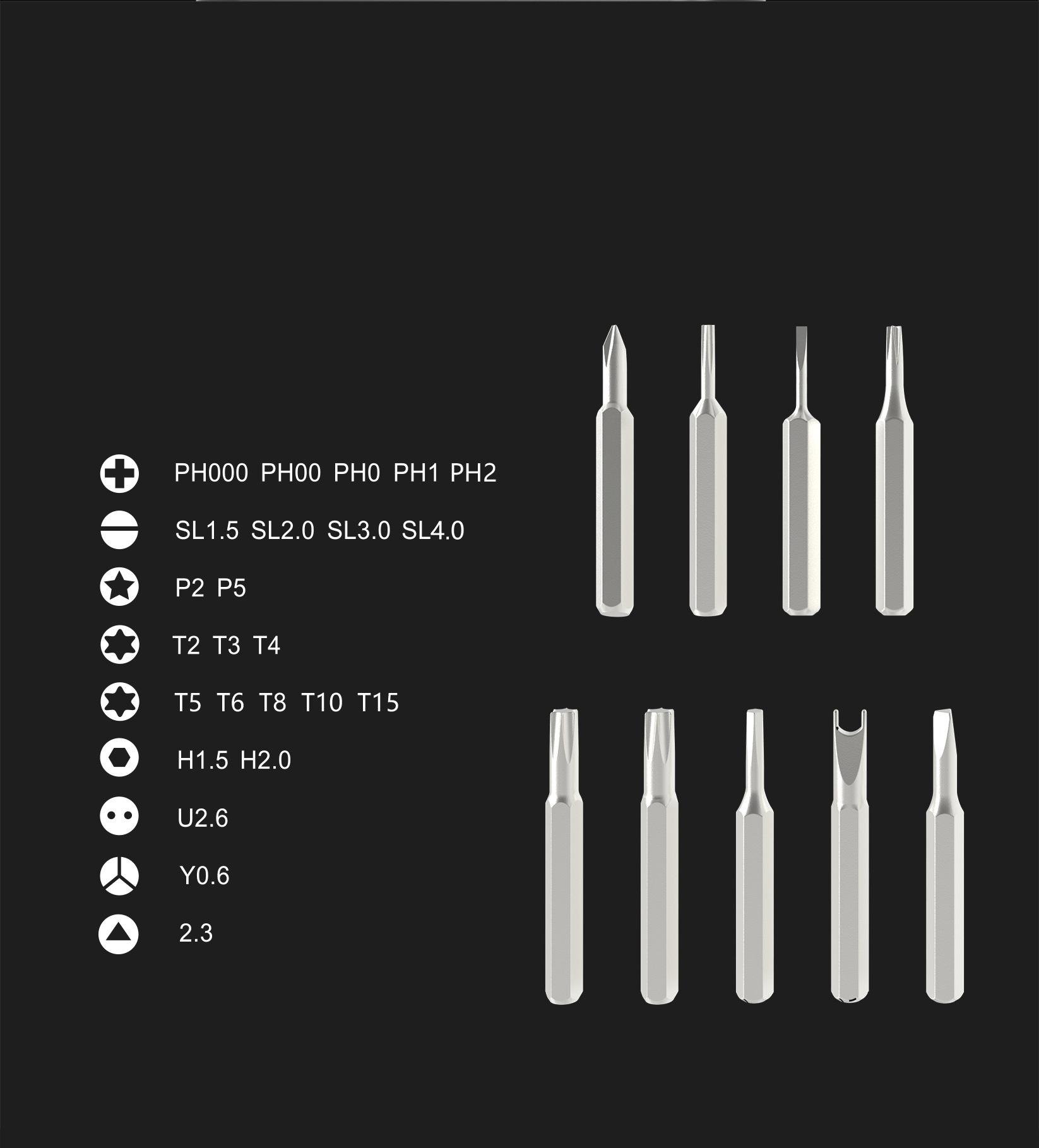 25 في 1 طقم مفك براغي مغناطيسي - مراجعة Phone Repair Kit وسعره