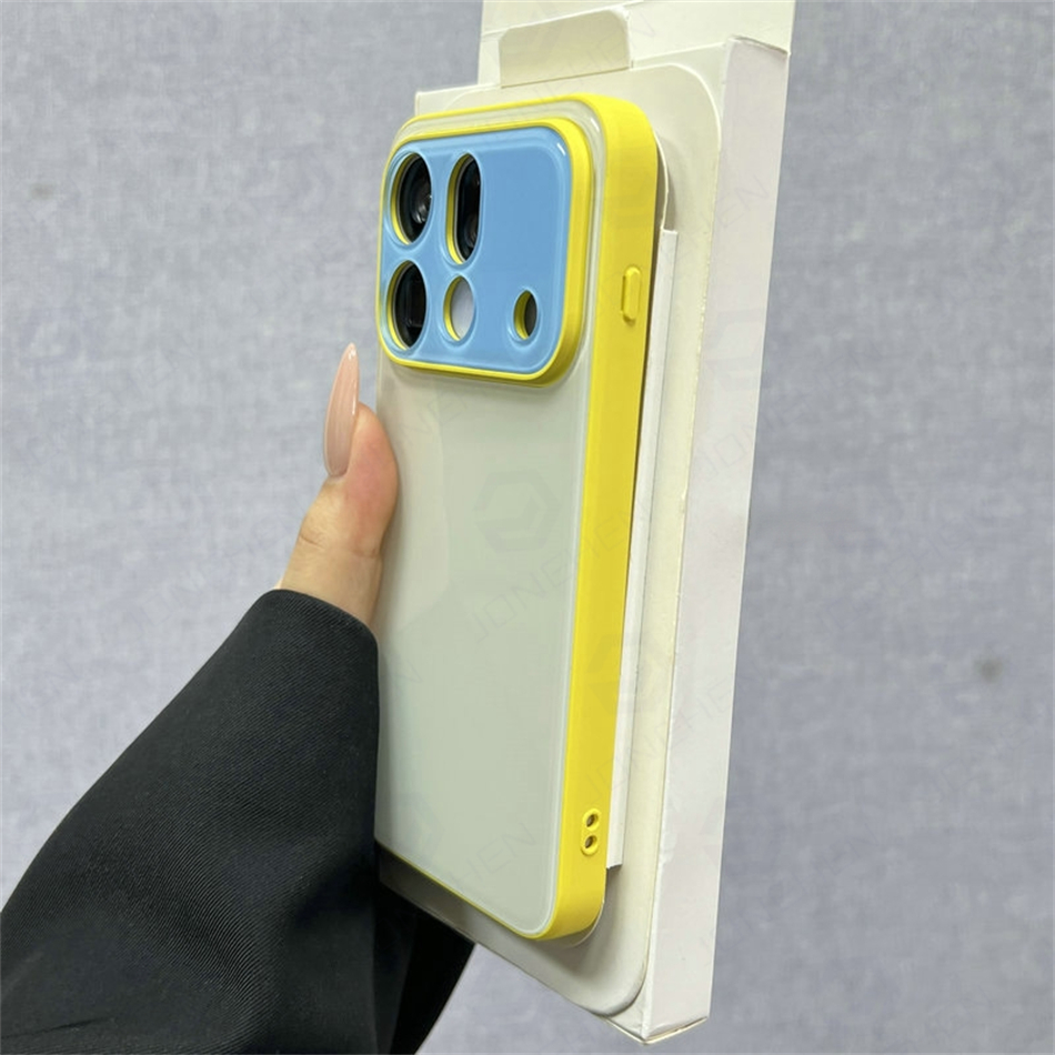 غطاء أكريليك بتصميم ألوان الدو - مراجعة Yellow Phone Accessories وسعره