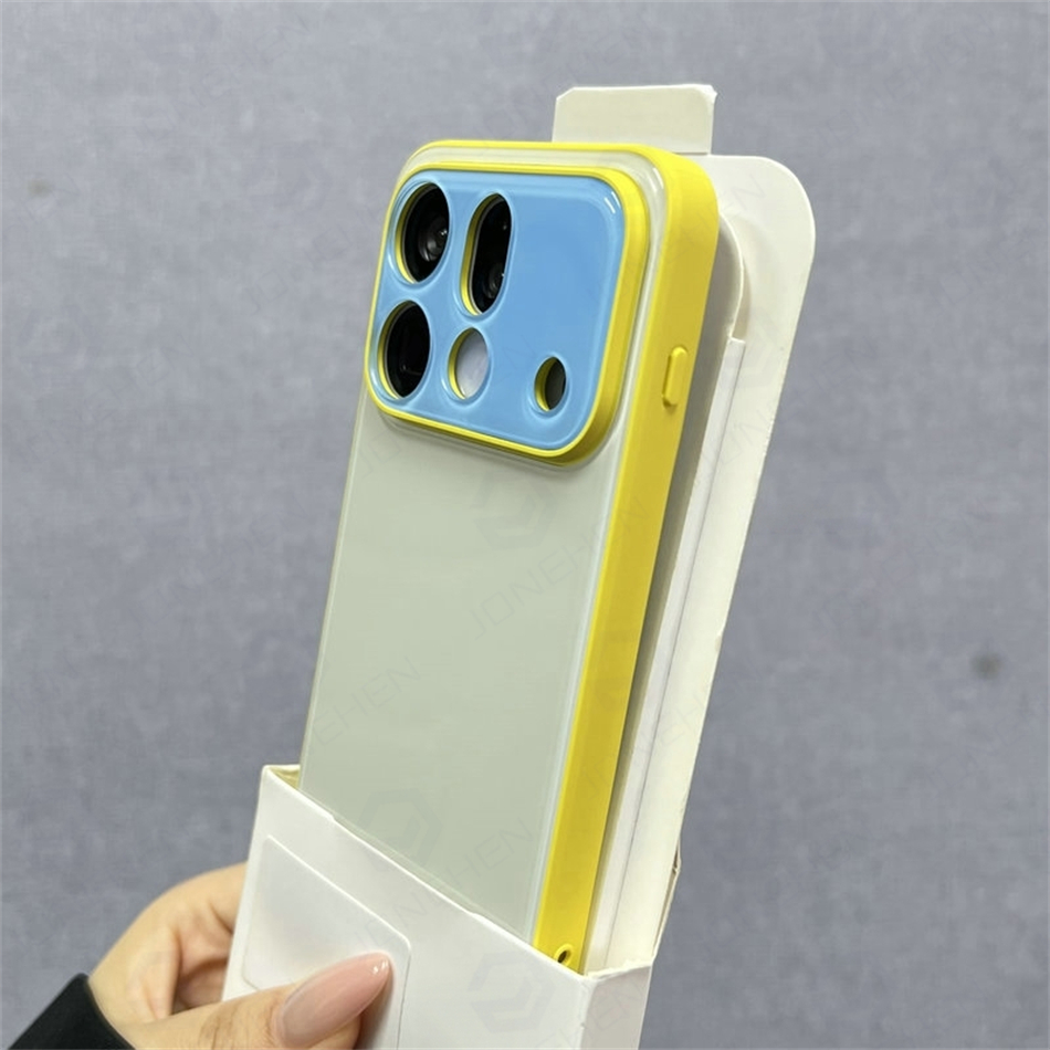 غطاء أكريليك بتصميم ألوان الدو - مراجعة Yellow Phone Accessories وسعره