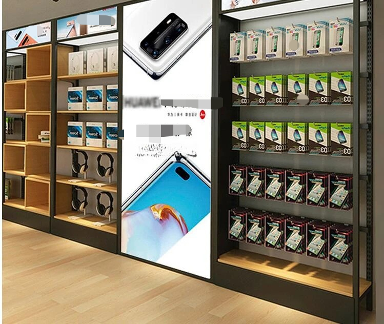 خزانة عرض الهاتف المحمول 2 ملح - مراجعة Phone Accessories Rack Display وسعره