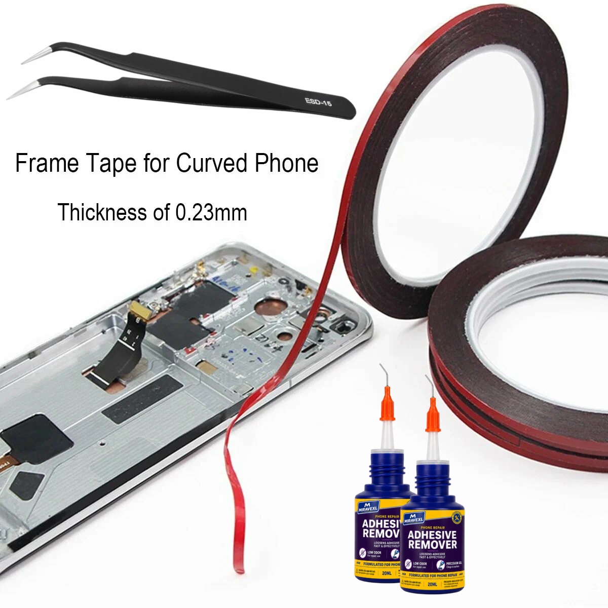 طقم شريط إصلاح شاشات الهواتف ب - مراجعة Phone Repair Kit وسعره