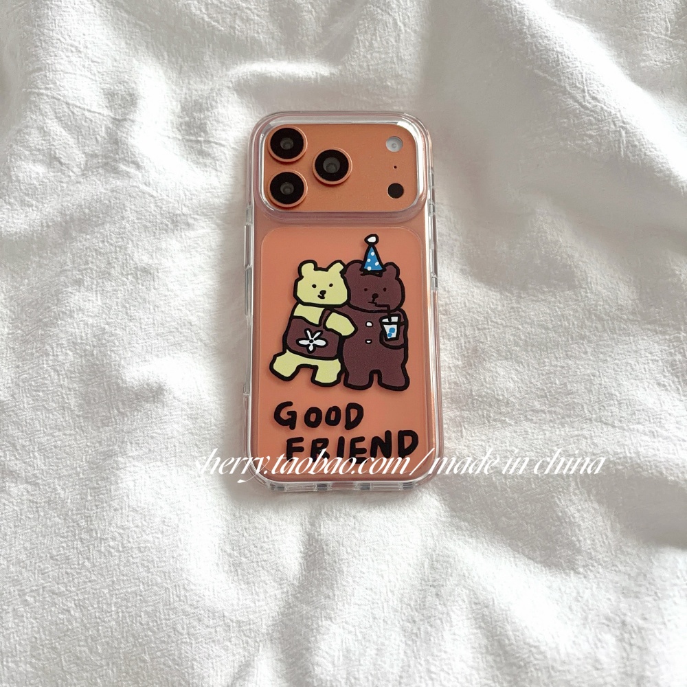 جراب هاتف كوري بتصميم دببة صفر - مراجعة Yellow Phone Accessories وسعره