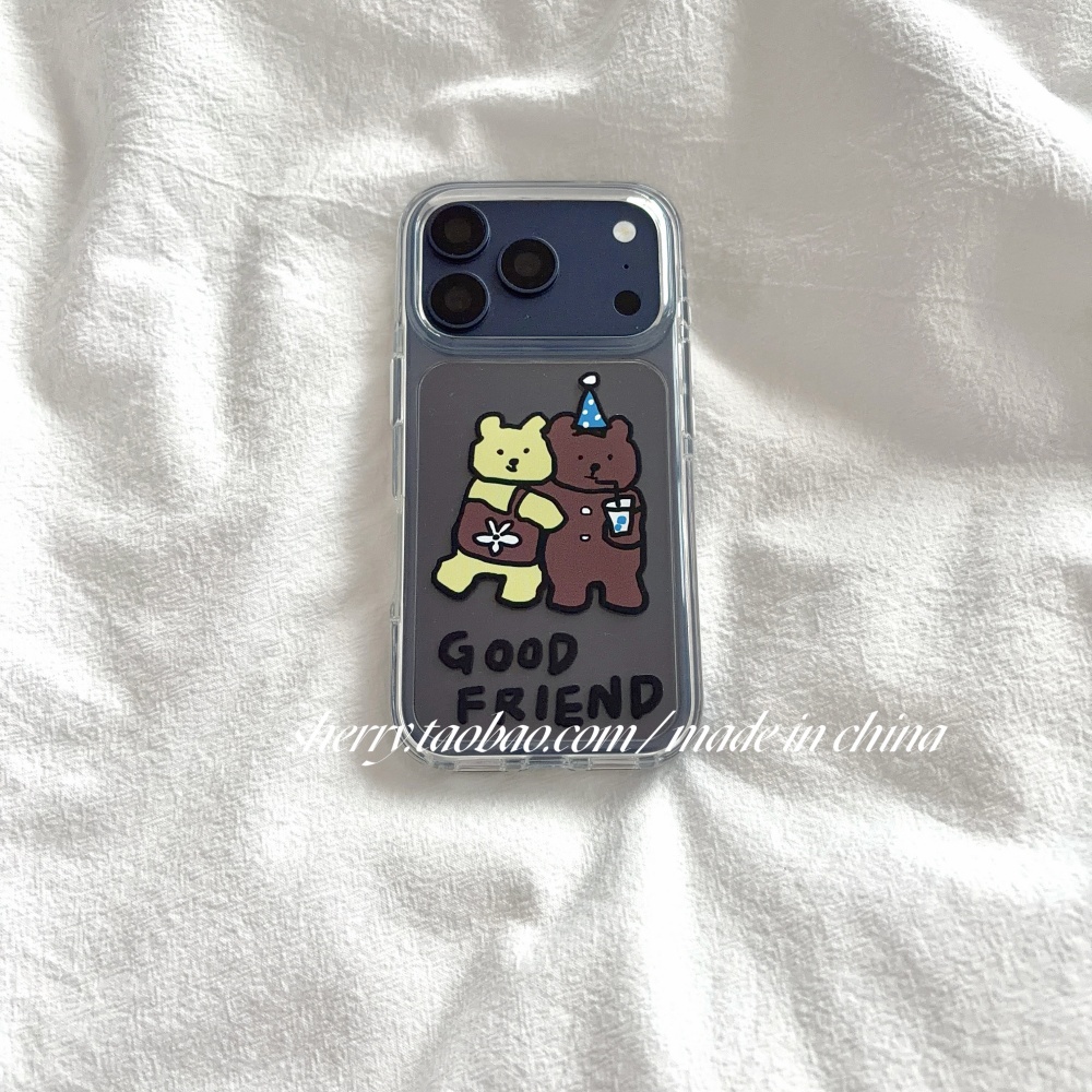 جراب هاتف كوري بتصميم دببة صفر - مراجعة Yellow Phone Accessories وسعره