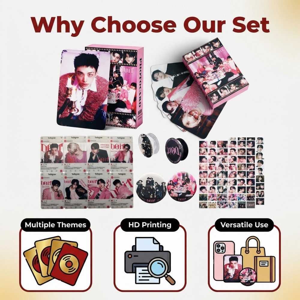 ملصقات صور فرقة K-pop ستراي SK - مراجعة Phone Accessories And Electronics وسعره